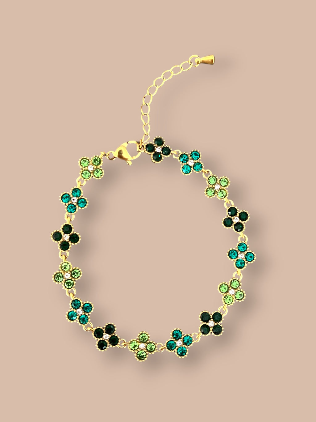 Bracelet Flora - Vert