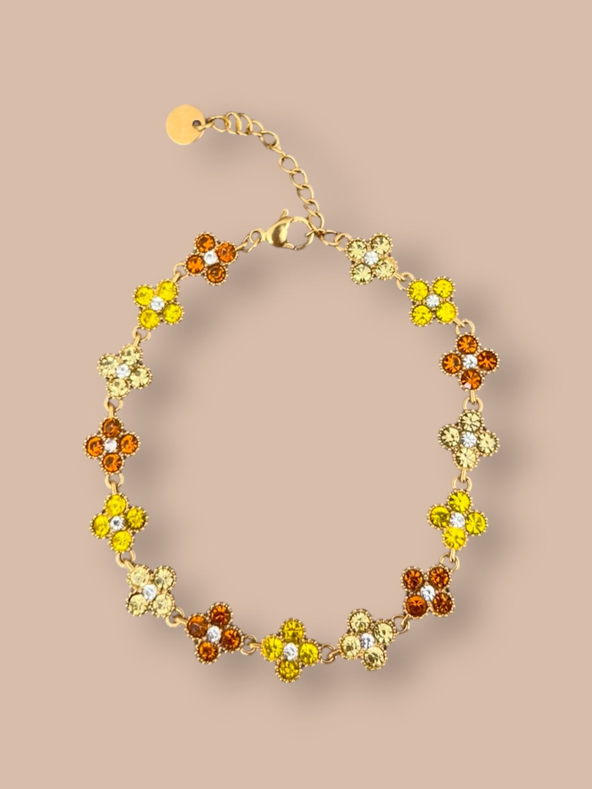 Bracelet Flora - Jaune