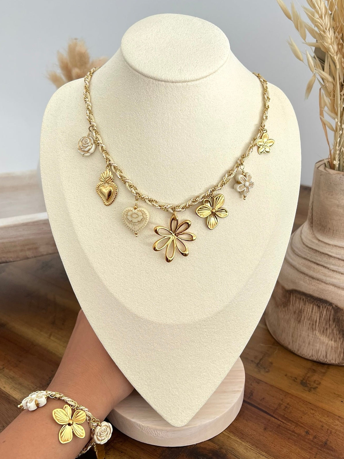 Collier Giulia - Blanc