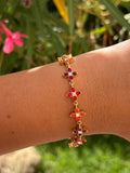 Bracelet Valentina - Rouge