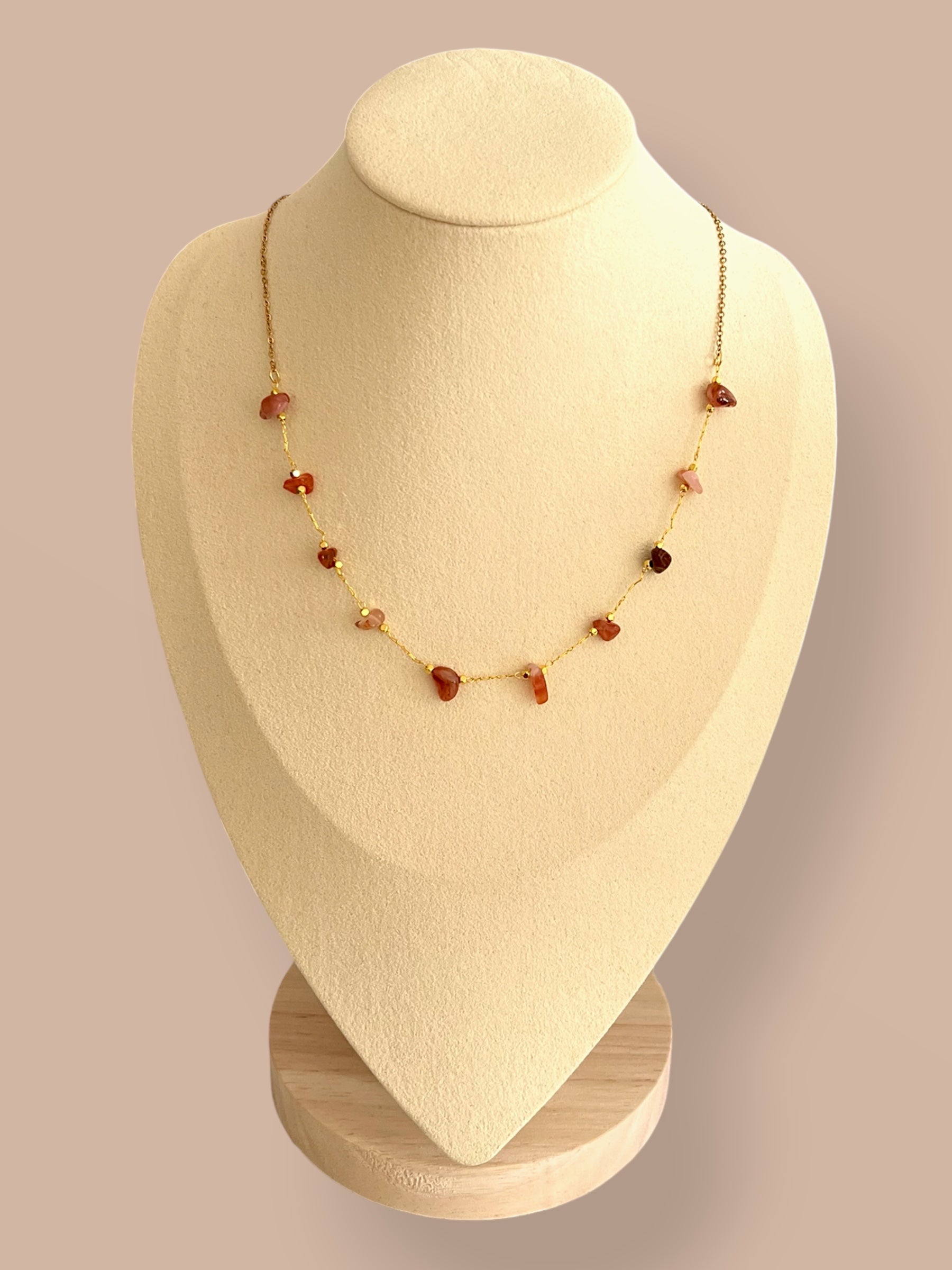 Collier Perla - Orange