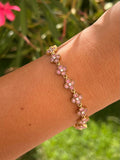 Bracelet Flora - Blush