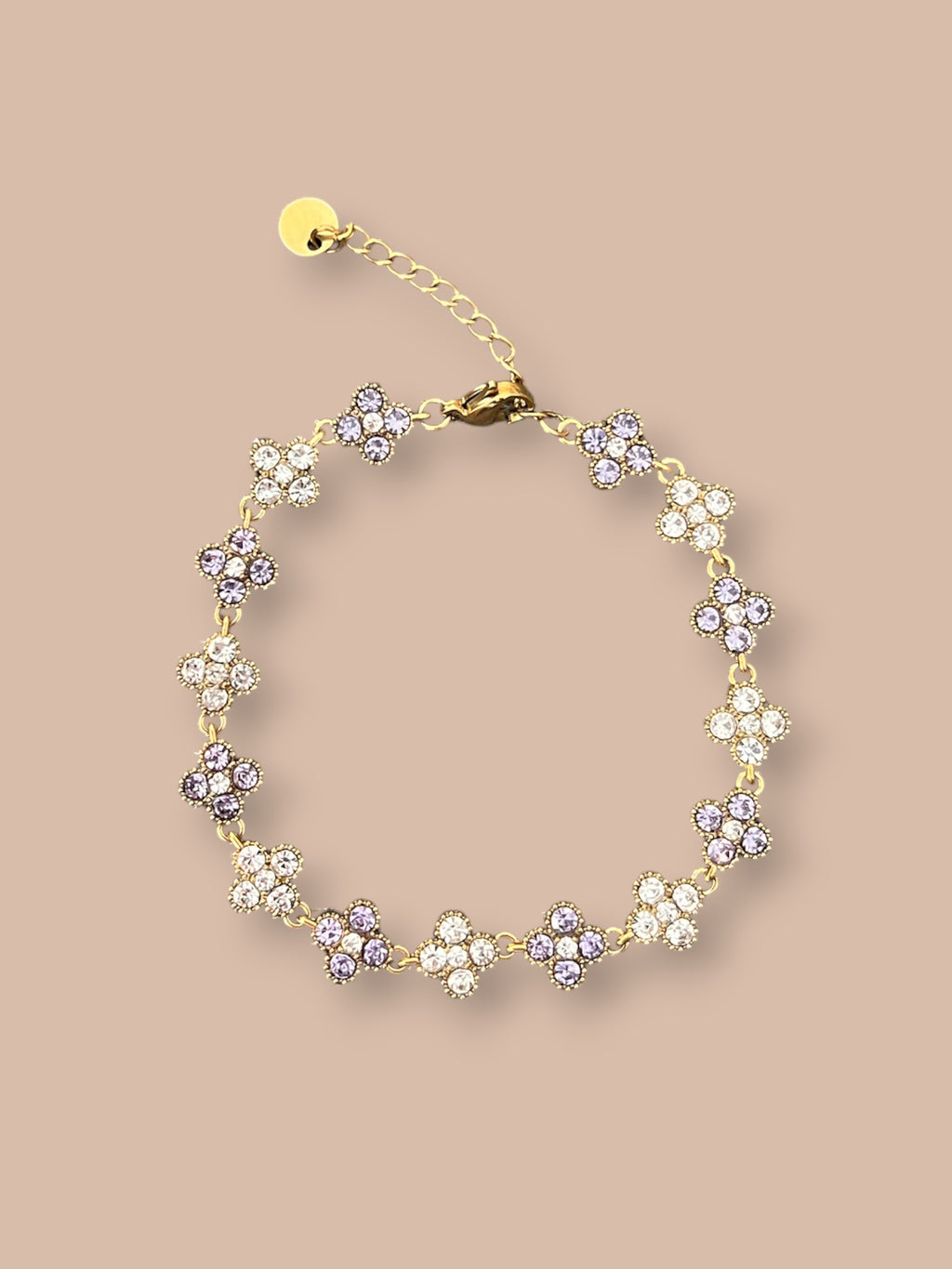 Bracelet Flora - Violet