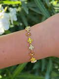 Bracelet Flora - Jaune
