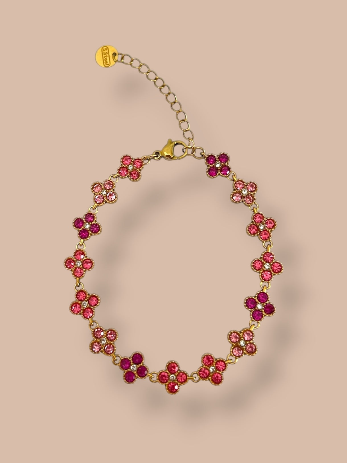 Bracelet Flora - Rose
