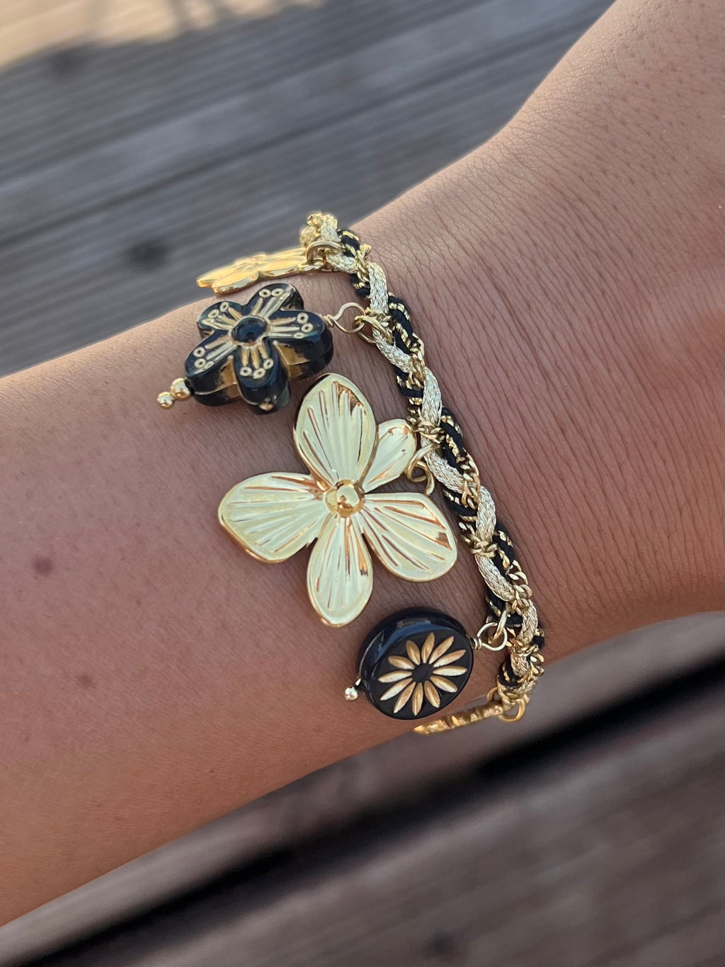 Bracelet Giulia - Noir