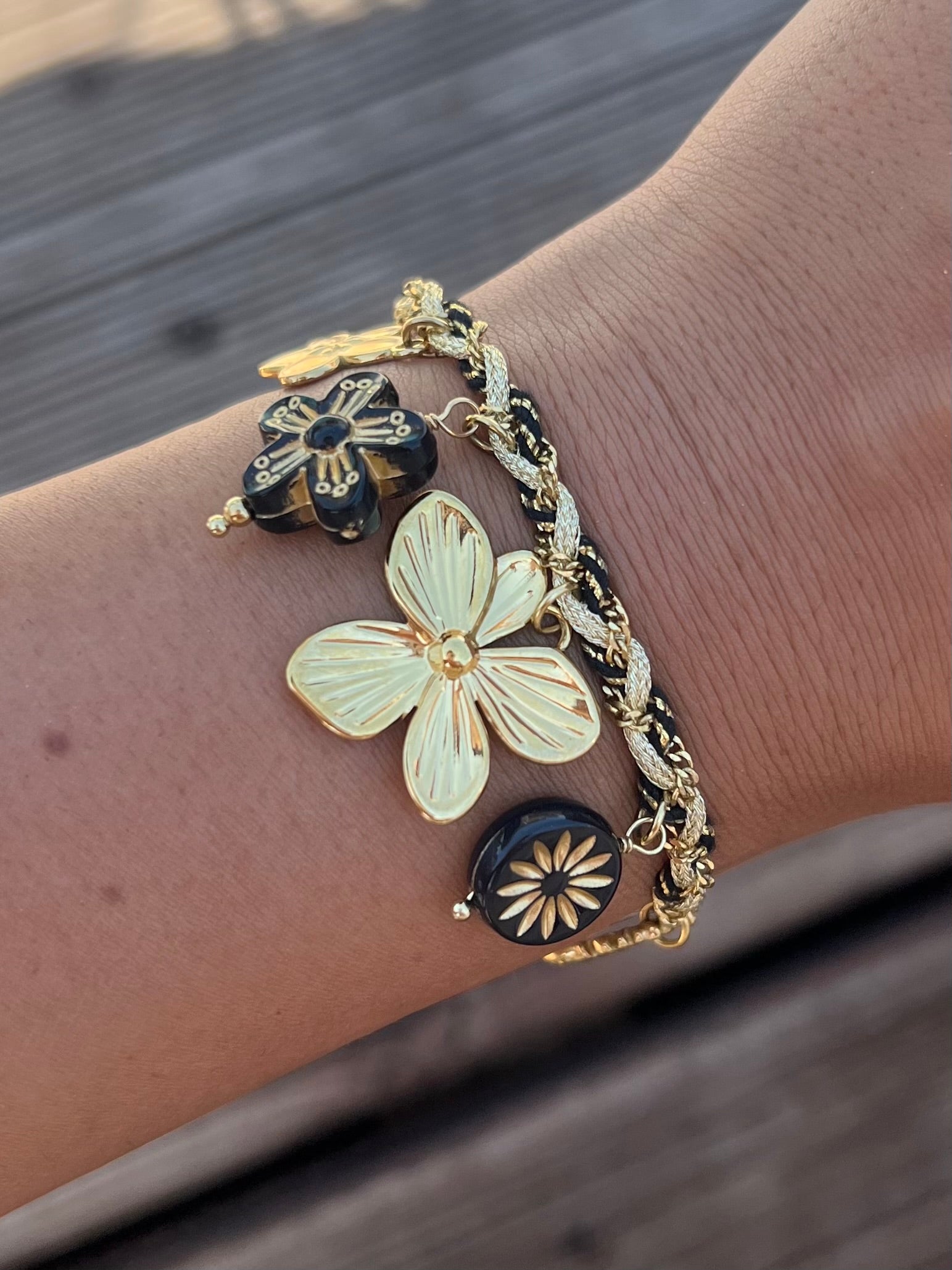 Bracelet Giulia - Noir
