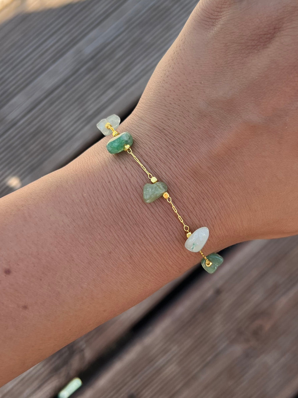 Bracelet Perla - Vert