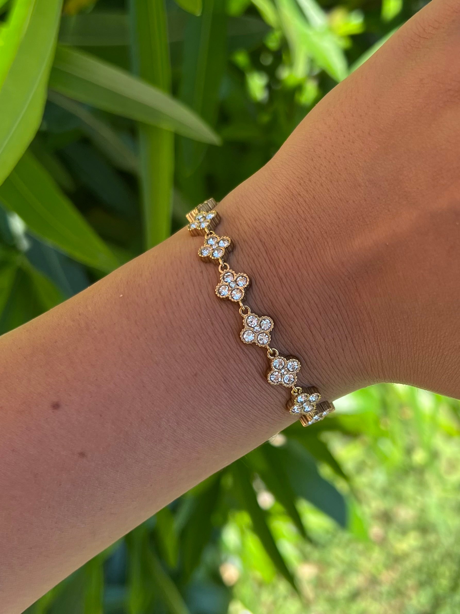 Bracelet Flora - Blanc