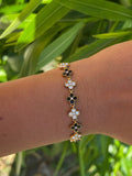 Bracelet Flora - Noir