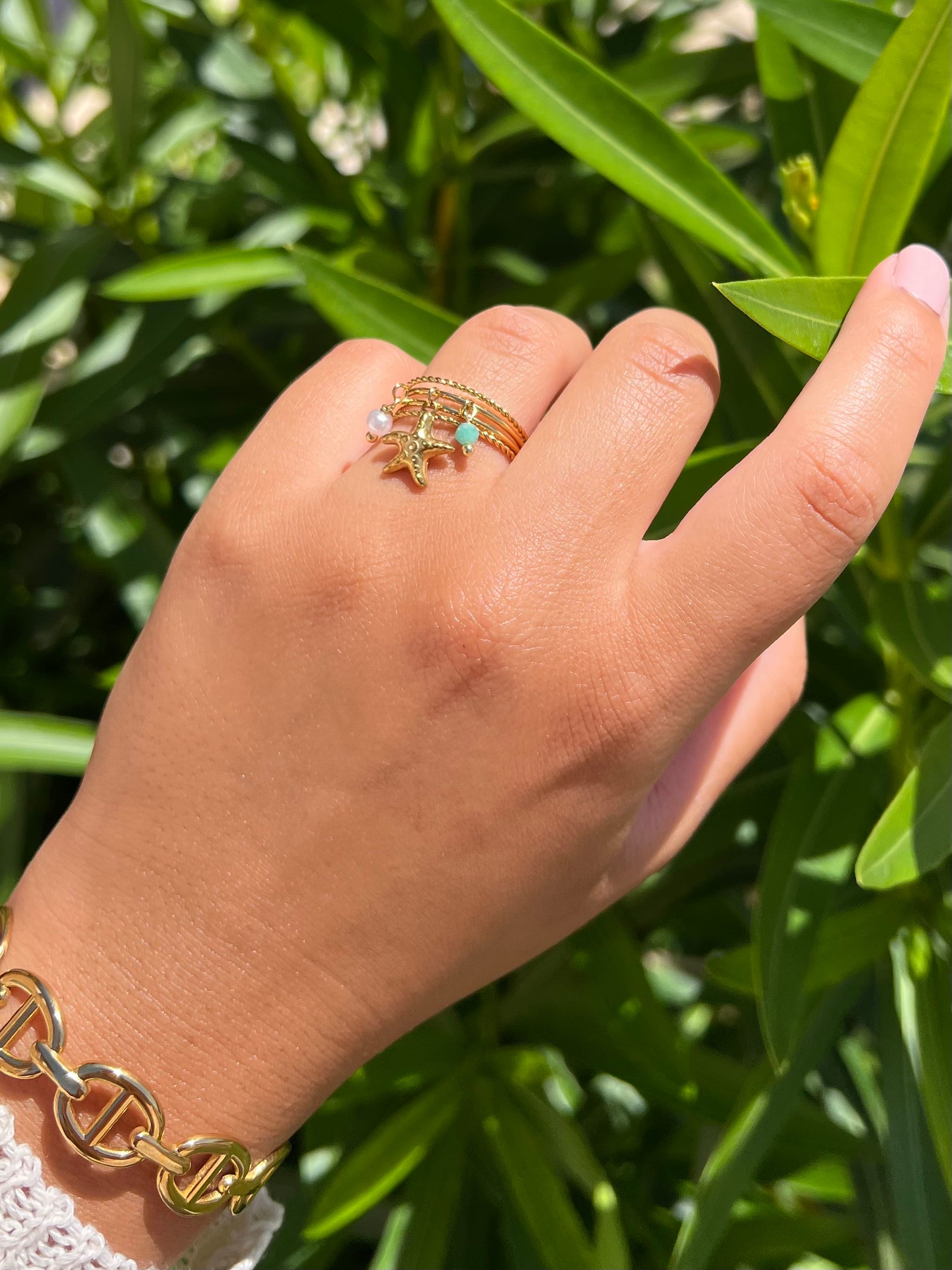 Bague Yara - Bleue