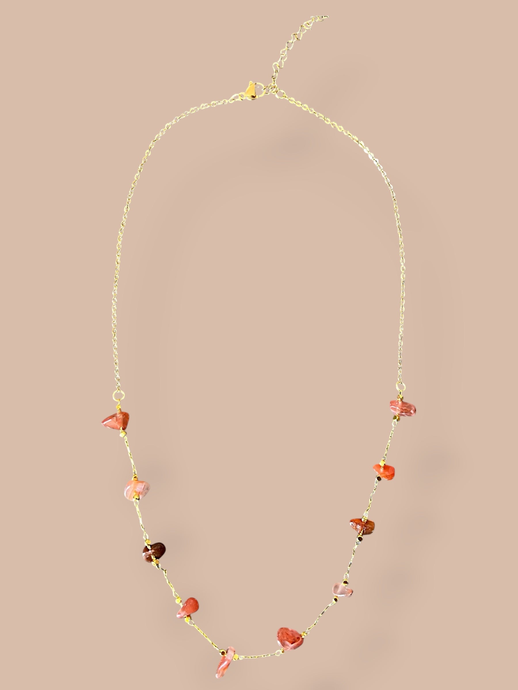 Collier Perla - Orange