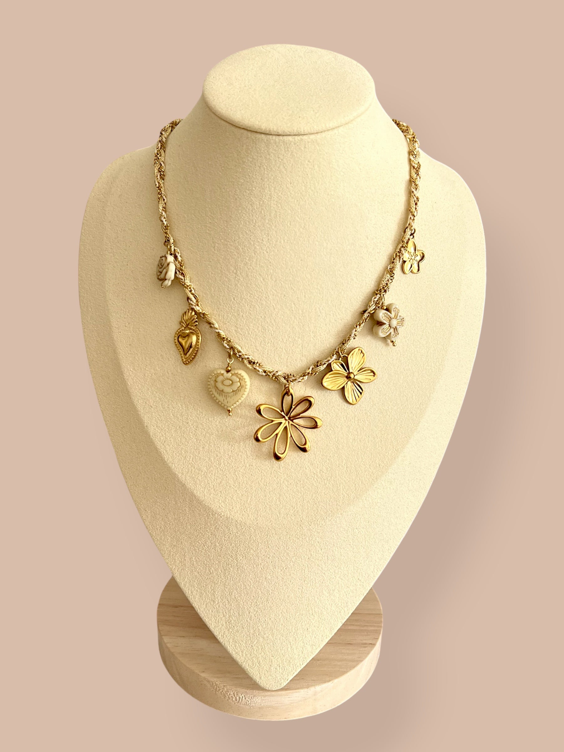 Collier Giulia - Blanc