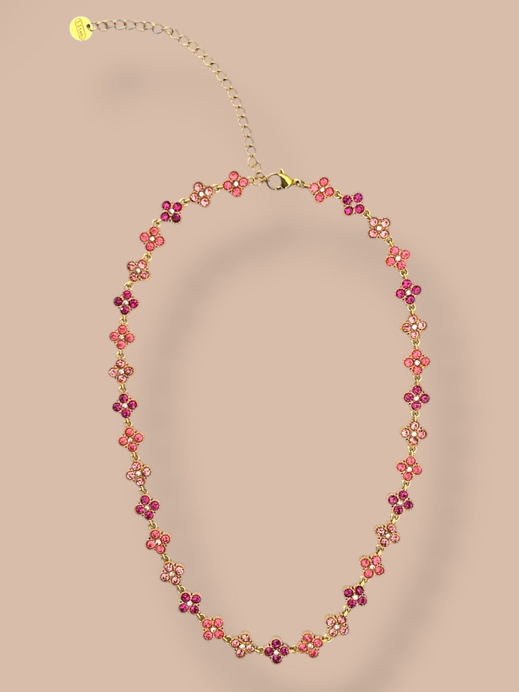 Collier Flora - Rose